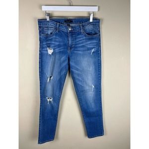 Flying Monkey Distressed Skinny Jeans Size 28